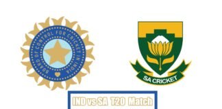 IND vs SA T20 Match