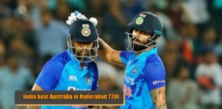 India beat Australia in Hyderabad