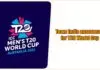 Indian team announced for T20 World Cup