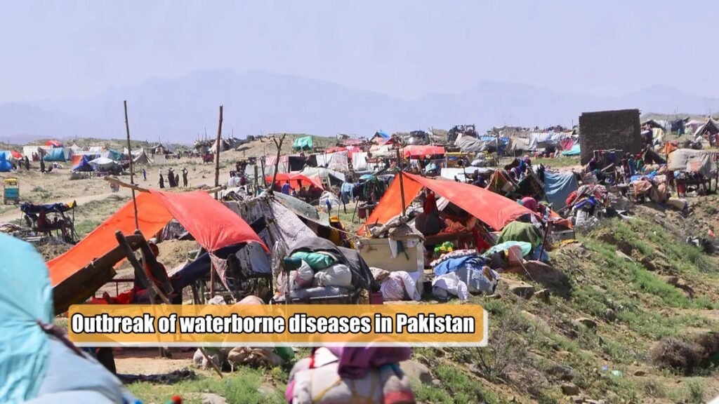 Outbreak of waterborne diseases