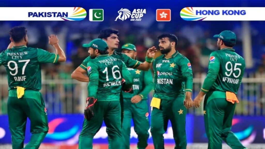 Pakistan in Super-4 with a big win over Hong Kong