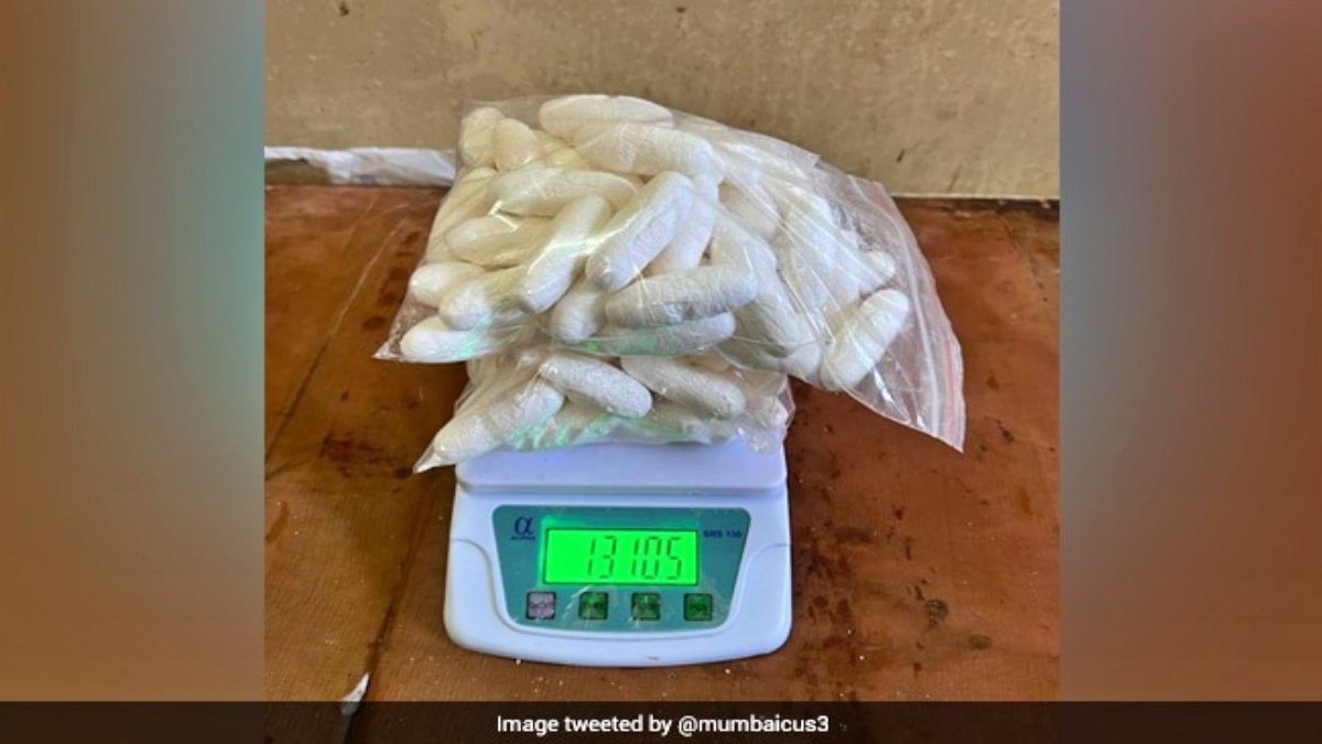 Man from Ghana arrested at Mumbai airport had 87 ‘capsules’ of cocaine in his stomach