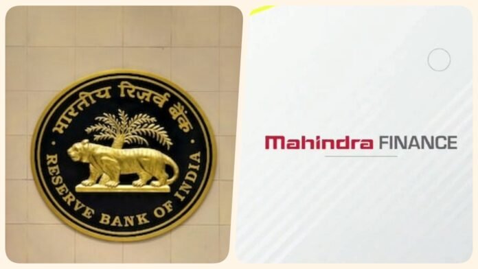 RBI-mahindra finance