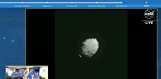 Spacecraft collided with asteroid1