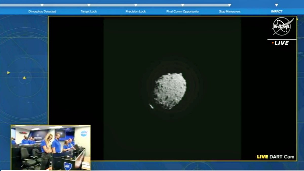 Spacecraft collided with asteroid at speed of 22500 km per hour in space, know what happened then?