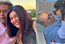 Sushmita Sen with Lalit Modi