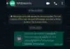 Now you can edit sent messages on Whatsapp! The company started testing Whatsapp screen shot