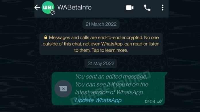Whatsapp screen shot