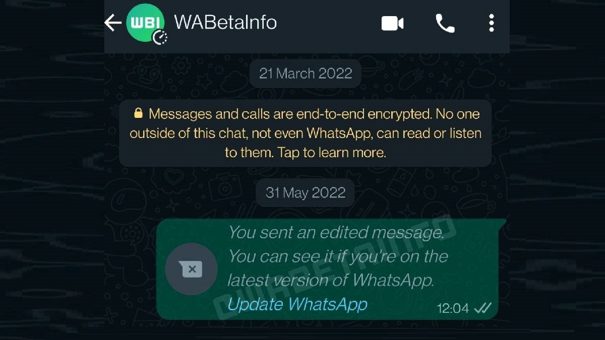 Now you can edit sent messages on Whatsapp! The company started testing