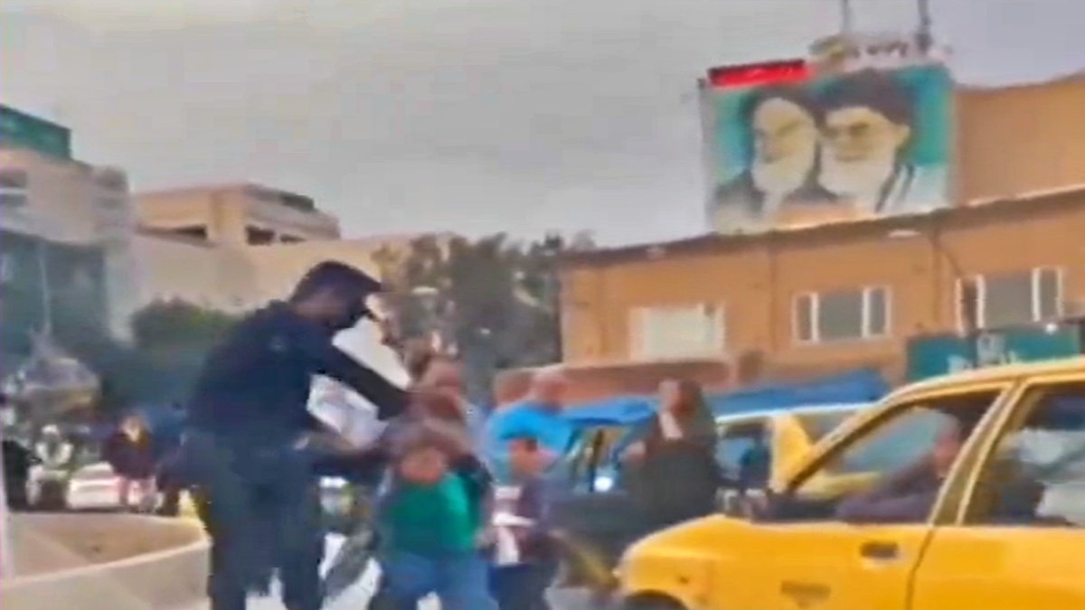 Woman was beaten up fiercely on road for not wearing hijab – Video