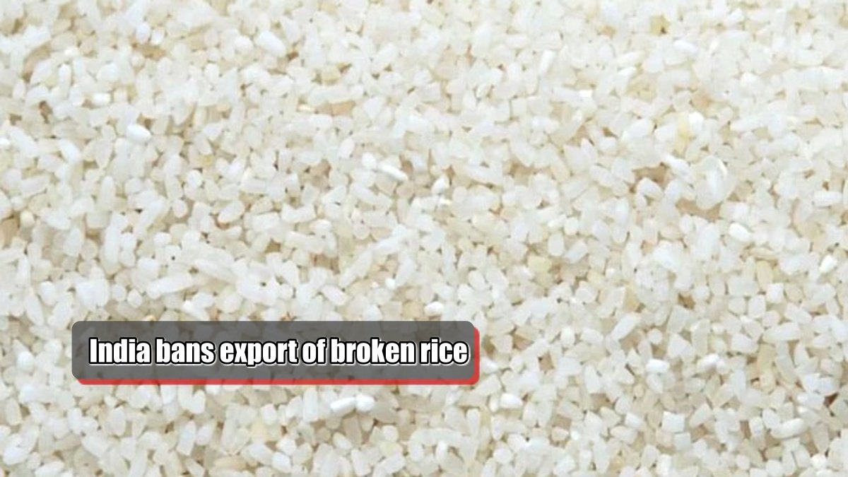 Government of India bans export of broken rice from today