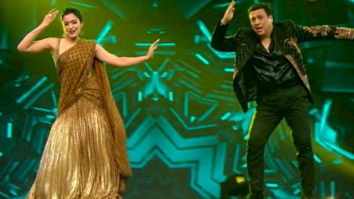 Govinda gave a tough competition to Rashmika Mandanna on the song ‘Sami Sami’, watch this VIRAL VIDEO
