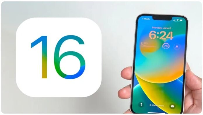 new operating system iOS 16