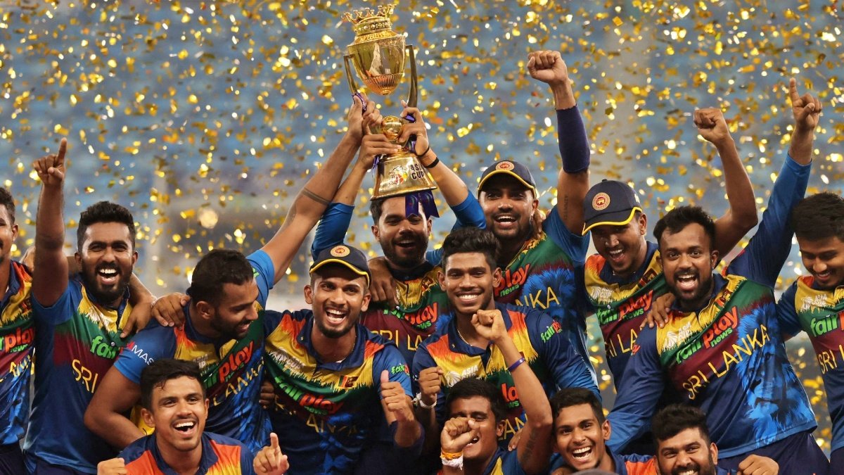 Sri Lanka defeated Pakistan and became the new champion of Asia cup2022
