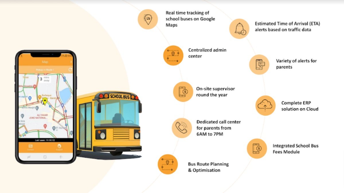 School Bus Tracking App Chakraview aims to  secure bus tracking for over 100,000 students this year