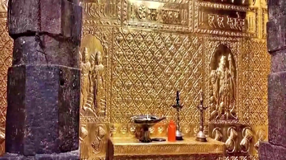 Walls of sanctum sanctorum of Baba Kedarnath were gilded with 550 layers of gold, doors closed today