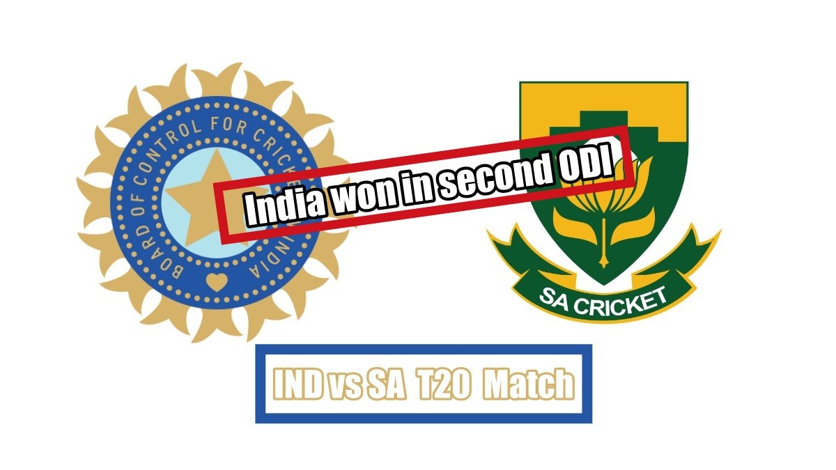 India won, South Africa lost by 7 wickets in second ODI