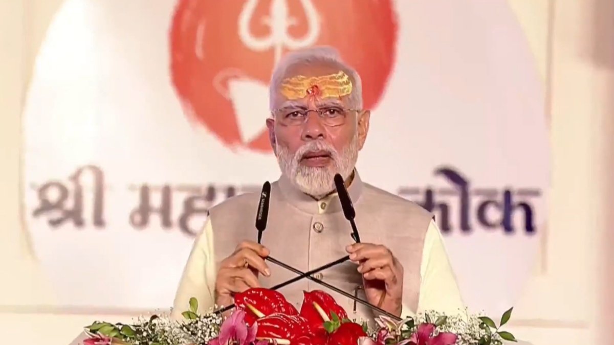 PM Modi dedicated first phase of Shri Mahakal Lok and offered prayers at Mahakal temple