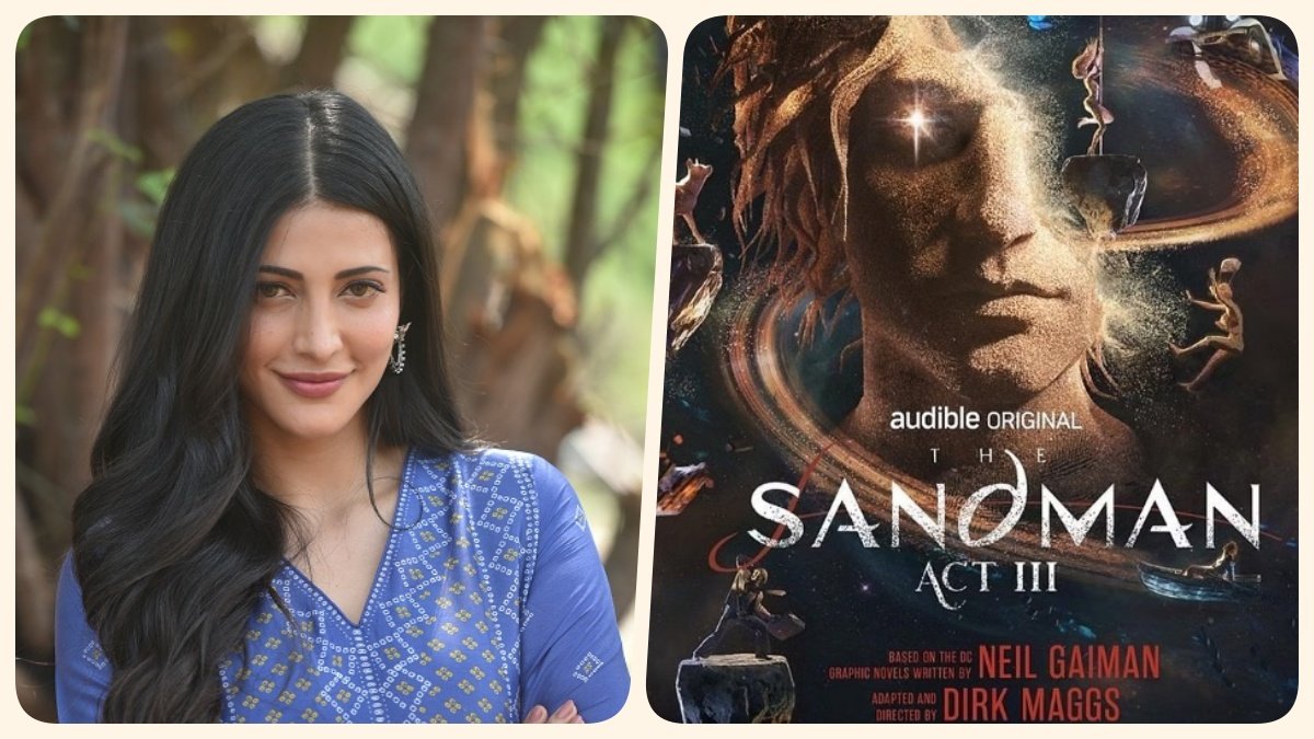 Shruti Haasan gave her voice to international audio drama ‘Sandman: Act III’