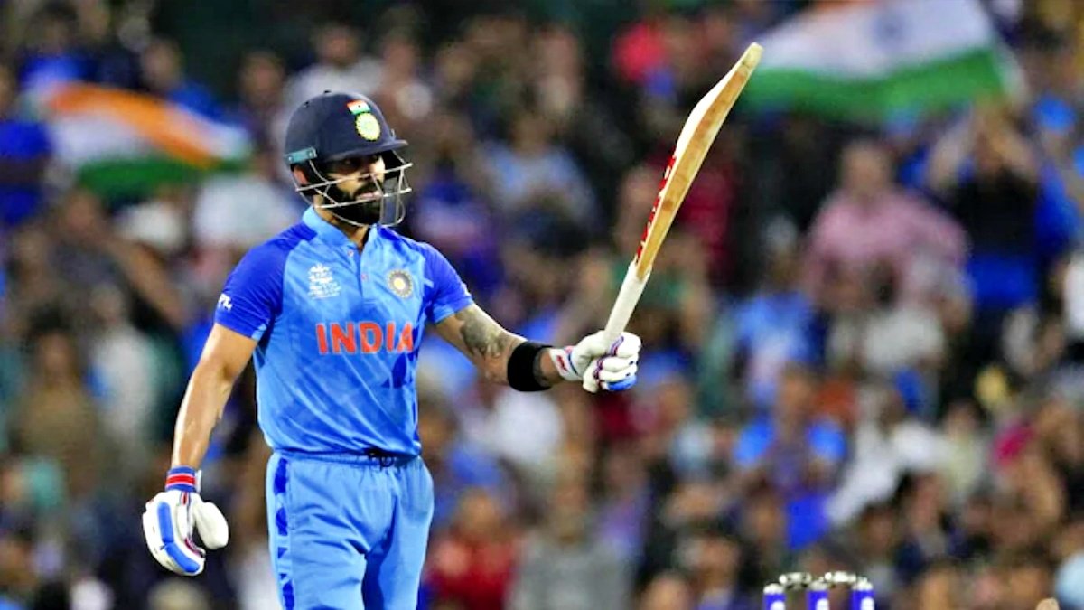 Kohli 3 steps away from century of fours in T20 World Cup, will become the first Indian to do so