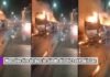 bus fire in pakistan