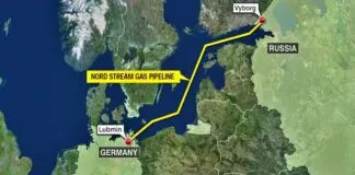 explosion in the Nord Stream pipeline