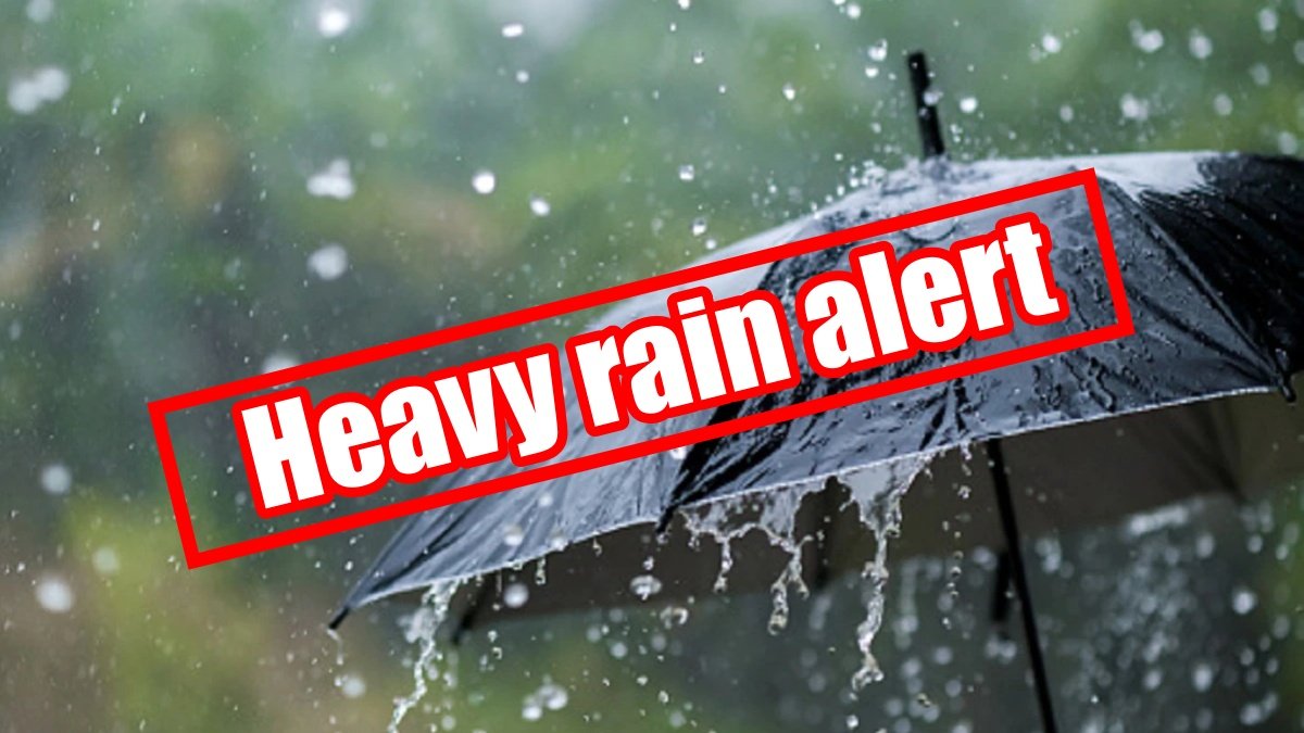 Heavy rain continues, heavy rains expected in Uttar Pradesh, Madhya Pradesh, and Rajasthan