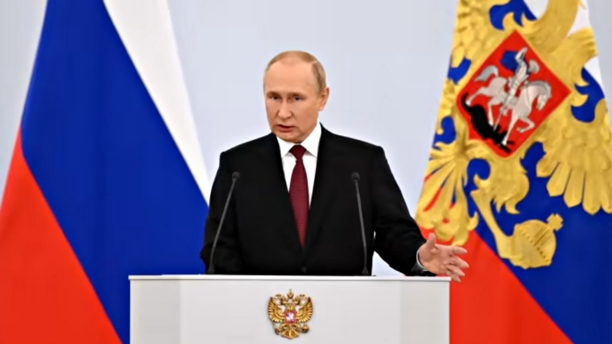 Putin fiercely targeted Western countries, saying West has looted countries like India against the values ​​of truth