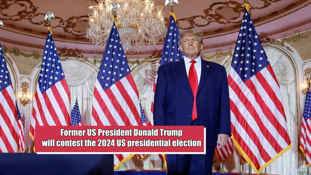 Former US President Donald Trump will contest 2024 US presidential election, formally announced