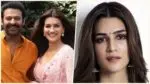 Kriti Sanon and prabhas