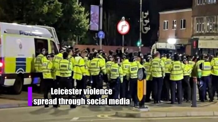 Leicester-Violance