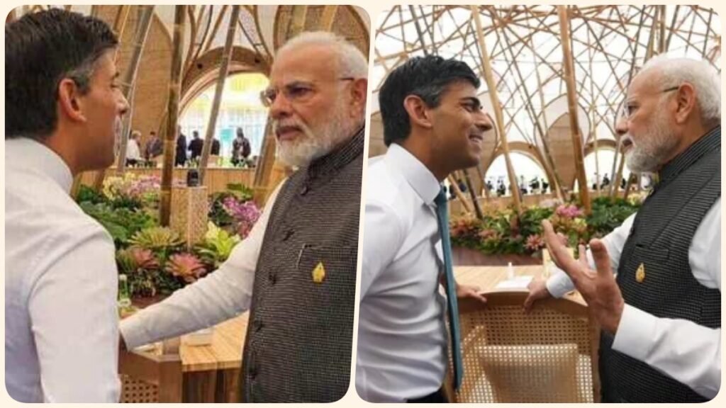 Meeting between PM Modi and Rishi Sunak