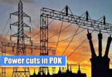power cuts in POK