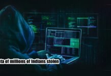 Data of millions of Indians stolen