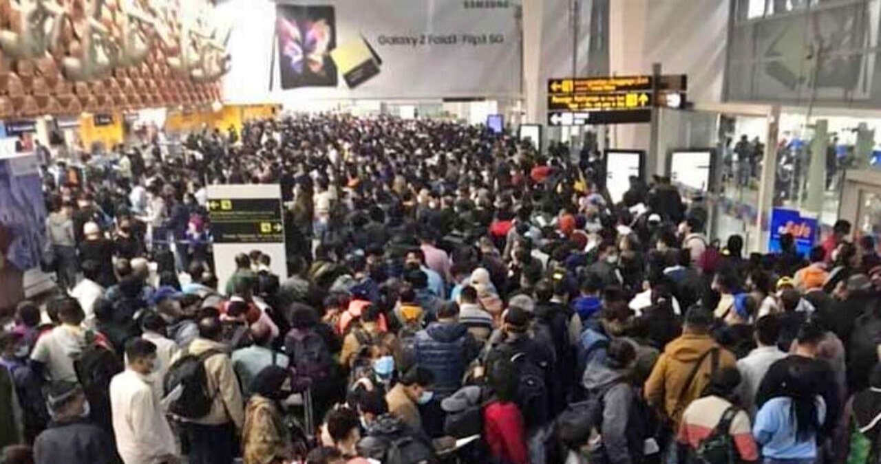 Delhi-airport-T3-rush | PalPal News Hub | Latest National, Technology, and Astrology News Delhi-airport-T3-rush