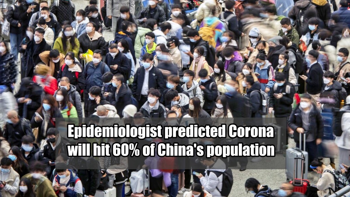 Epidemiologists predicted Corona will hit 60% of China’s population, scary scenes watch video