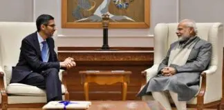 Google CEO Sundar Pichai met PM Modi