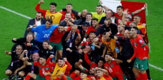 Morocco created history by defeating Portugal