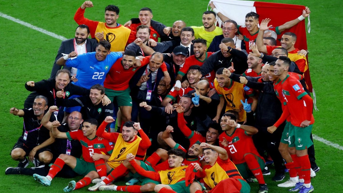 Morocco created history by defeating Portugal 1-0 to enter semi-finals of FIFA World Cup
