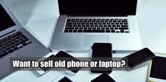 old phone or laptops