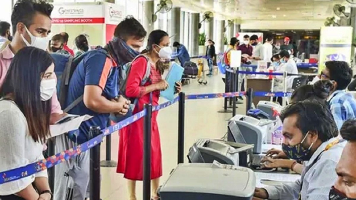 53 foreign passengers found corona positive in random testing at airport