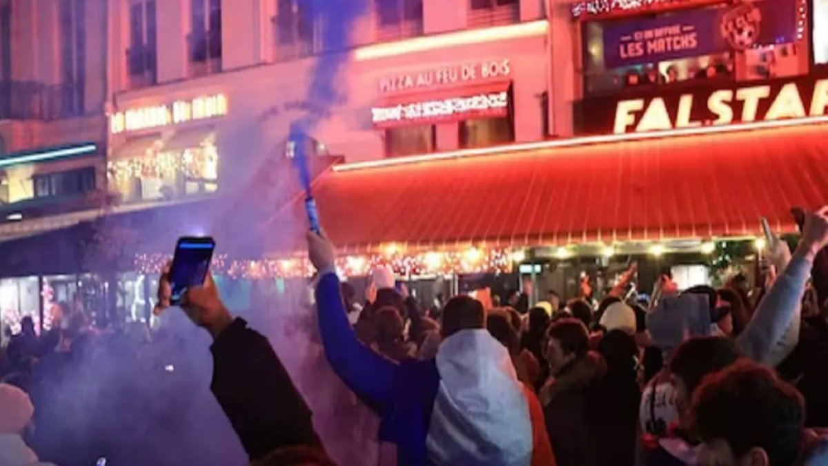 Of France’s defeat in FIFA Worldcup final, riots broke out in Paris