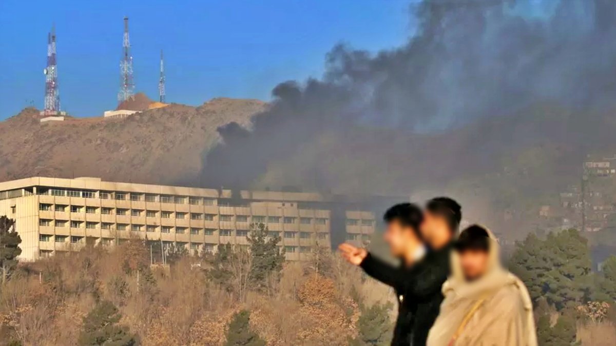 Horrible scene of Kabul terrorist attack on Hotel, watch Video