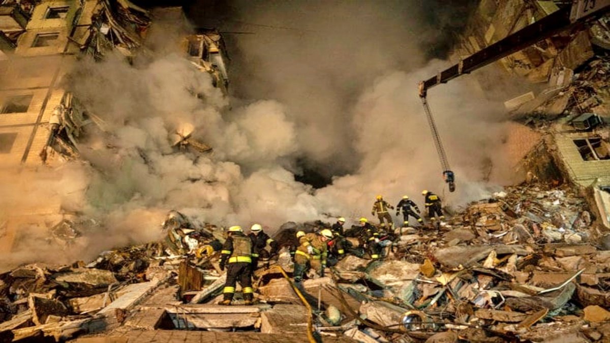 12 killed, 64 injured in Russia’s missile attack, watch video