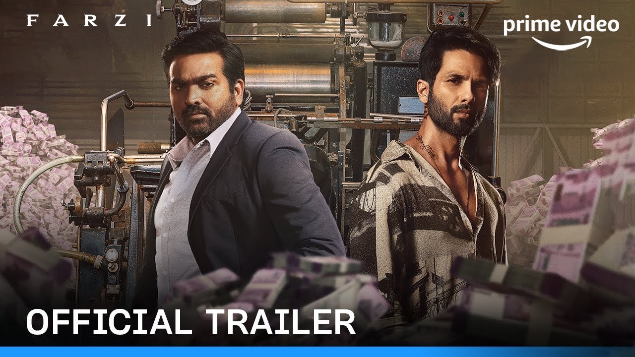 FARZI – Official Trailer | Raj & DK | Shahid, Sethupathi, Kay Kay, Raashii | Prime Video India