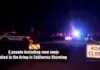 6 people including 17-year-old mother died in the firing in California Shooting