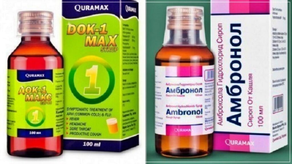 AMBRONOL Syrup and DOK-1 Max Syrup