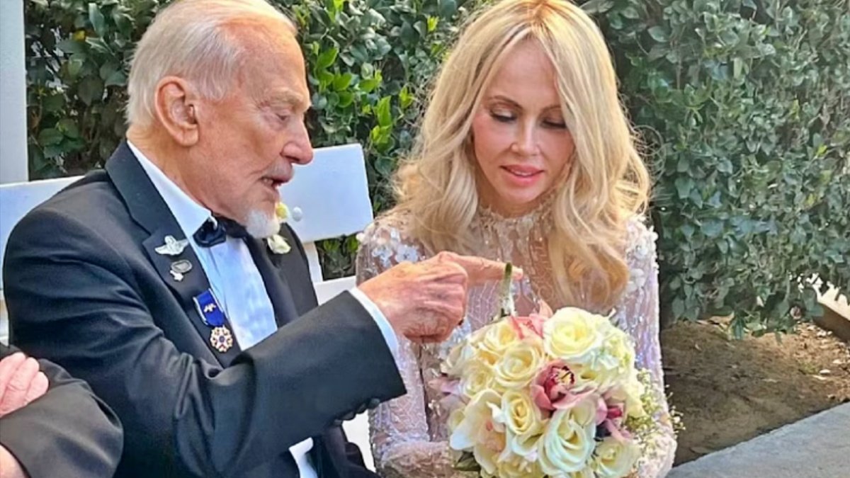 Astronaut Edwin “Buzz” Aldrin went to moon with Neil Armstrong, now married on his 93rd birthday