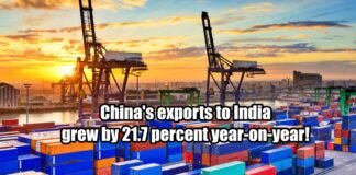 Chinas exports to India