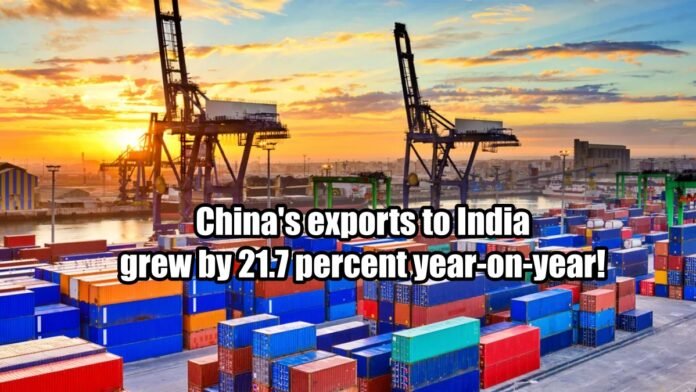 Chinas exports to India